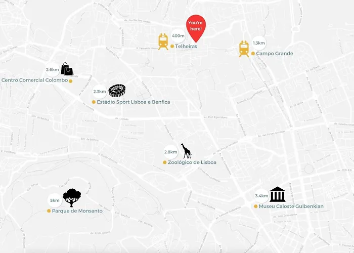 Apartamento Telheiras Classic Retreat